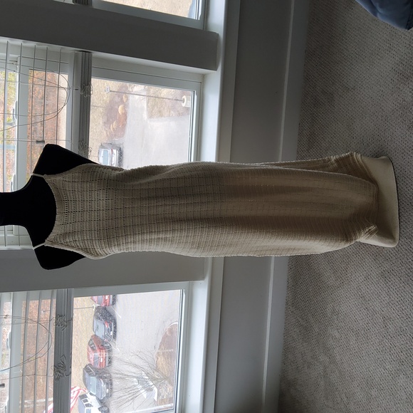 Free People Mallorca Fauxchet Sweater Midi Dress in Natural - L - Picture 5 of 16